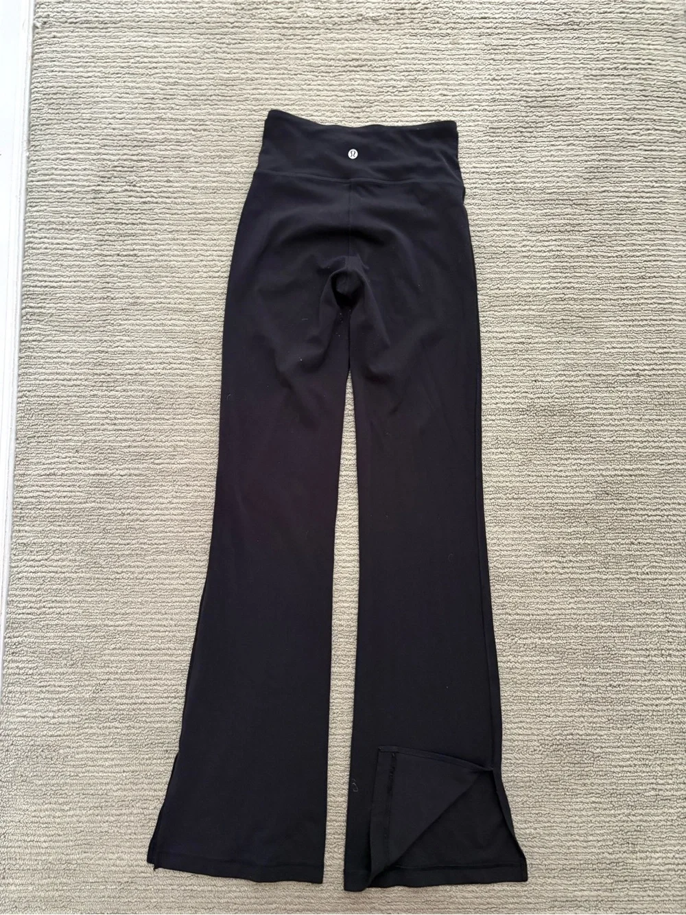 lululemon athletica Black High-Rise Flare Leggings